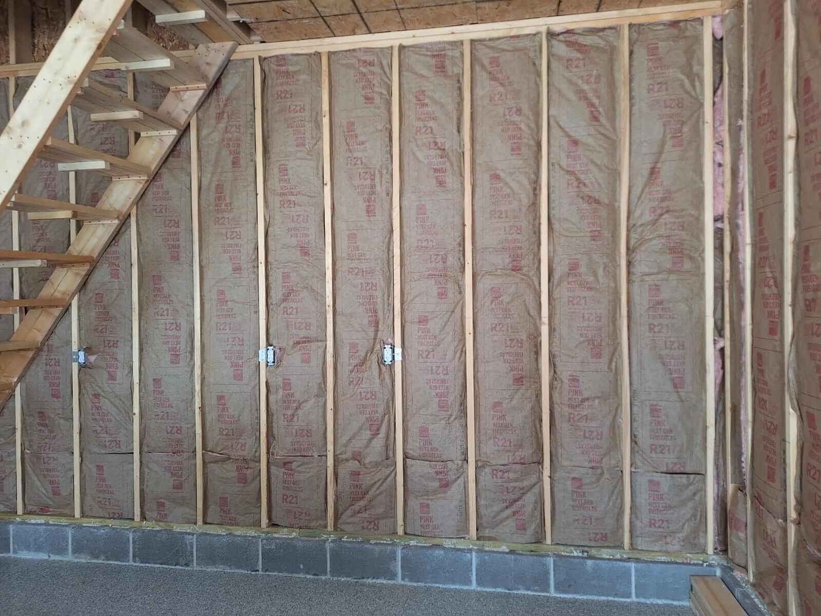 Fiberglass Batts vs. BlownIn Insulation